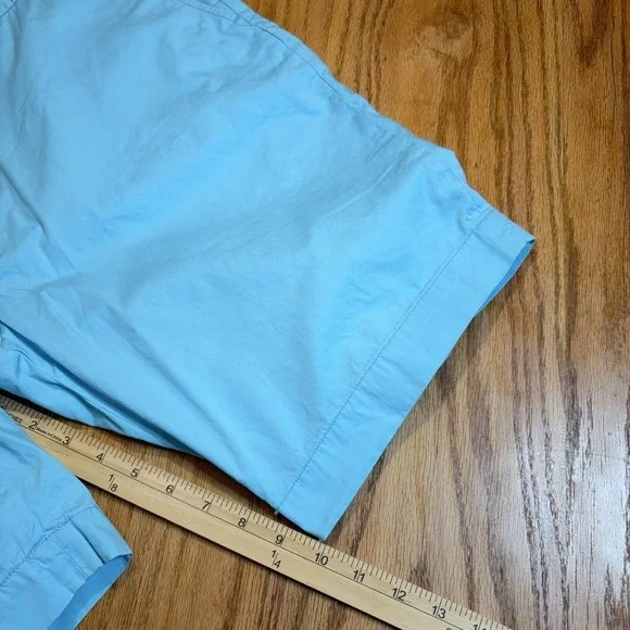 Polo Ralph Lauren Shorts Mens 40 Blue Chino Classic Fit Summer Cotton NWT FLAW - Picture 9 of 11